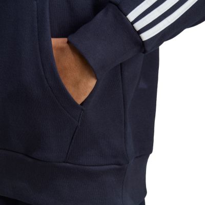 13. Adidas Essentials French Terry 3-Streifen Hoodie M IC0436