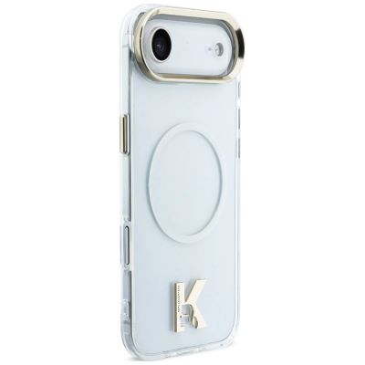 5. Karl Lagerfeld IML K Head Logo MagSafe Hülle für iPhone Air - Transparent