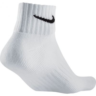 2. Nike Value Cotton Quarter Socken 3 Paar M SX4926 101