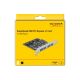 5. DeLOCK PCI Express x1 Karte auf 4 x externe USB Typ-A Buchse SuperSpeed USB (USB 3.2 Gen 1)