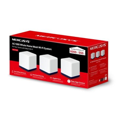 7. Mercusys Halo H50G (3er-Pack) Dualband (2,4 GHz/5 GHz) Wi-Fi 5 (802.11ac) Weiß, für den Innenbereich
