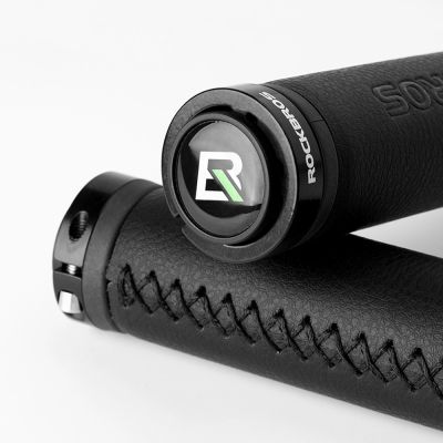 14. Rockbros 40210003001 Mikrofaser-Fahrradlenkergriffe – Schwarz