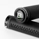 14. Rockbros 40210003001 Mikrofaser-Fahrradlenkergriffe – Schwarz
