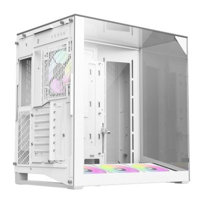 14. GameMax NEX C56 VC WH Midi-Tower-Computer-Sicherheits- und Halterungssystem, Weiß