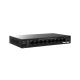 3. Tenda TEG1110PF-8-120W Netzwerkkarte, unmanaged Gigabit Ethernet (10/100/1000) mit PoE-Unterstützung, Schwarz