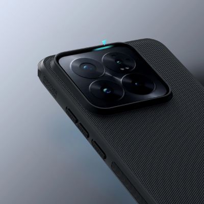 9. Nillkin Super Frosted Shield Pro verstärktes Gehäuse für Xiaomi 14 Pro – Schwarz