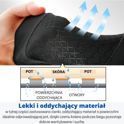 2. Zamst RK-1 Plus Knieorthese für Läufer (rechts) - 6828