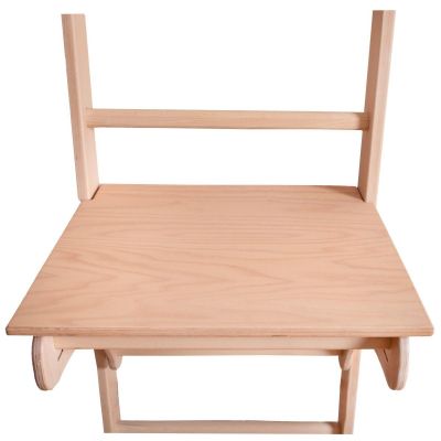 87. Klimmzugleiter aus Holz mit Schreibtischbank K 112