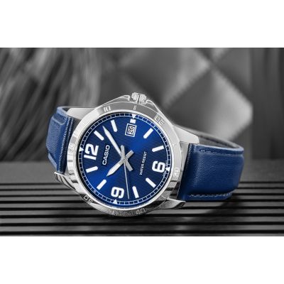 6. Herrenuhr CASIO MTP-V004L-2BUDF + Box