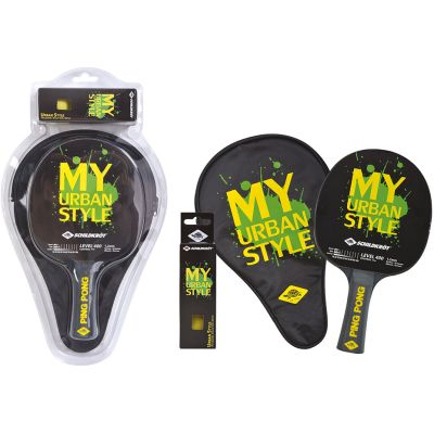 7. Schildkrot My Urban Level 400 Ping-Pong-Set 788485