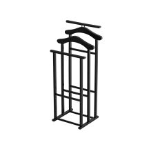 ARREDAMENTI MAXI Hemden- und Anzugständer - 102 x 35 cm, Schwarz