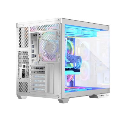 8. MODECOM VOLCNO PANORAMA APEX ARGB 5F MIDI WEISSES GEHÄUSE