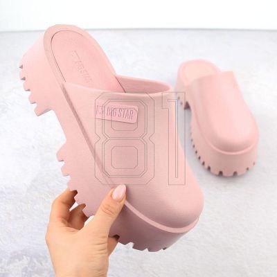 8. Big Star W NN274020 INT2083C Clogs mit dicker Sohle