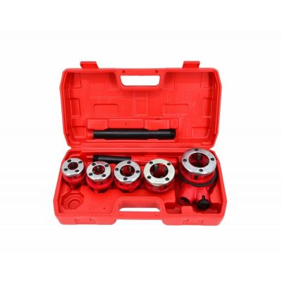 AWTOOLS AW20612 Rohrgewindeschneider-Set, 5-teilig, 3/8", 1/2", 3/4", 1", 1-1/4" / Koffer