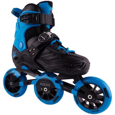 6. Roces Yep 3x90 Tif Rollerblades Schwarz und Blau 400853 00001