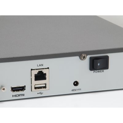 4. LevelOne 4-Kanal-Netzwerkrekorder / 1xHDD / 8MP / GEMINI