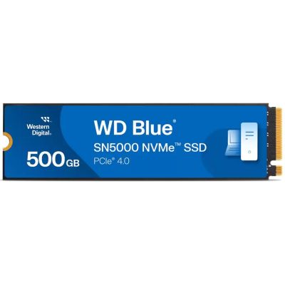 WD Blue SN5000 500GB M.2 NVMe SSD WDS500G4B0E