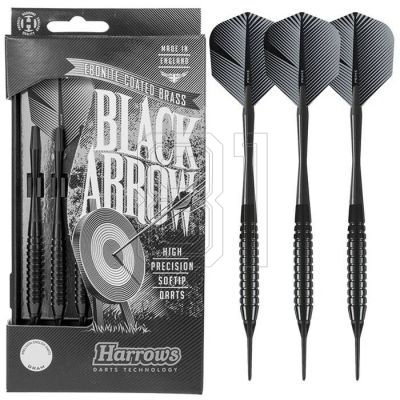 4. Harrows Black Arrow Softip Darts HS-TNK-000013120