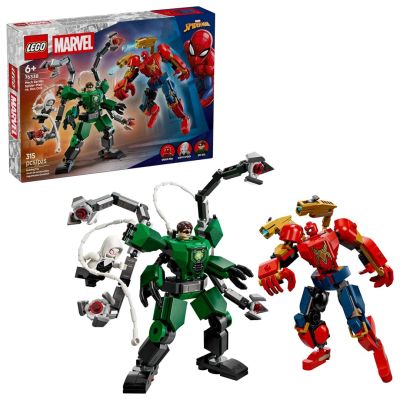 LEGO Marvel Super Heroes 76338 Spider-Man und Doctor Who Mech-Kampf