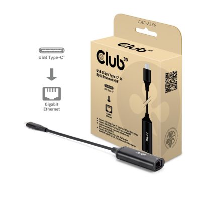 USB-C auf RJ45/M/F I/O-Adapter CAC-2530 CLUB3D