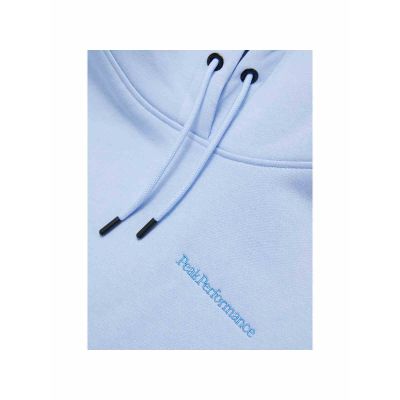 7. Peak Performance W Original Small Logo Hoo Sweatshirt Blau