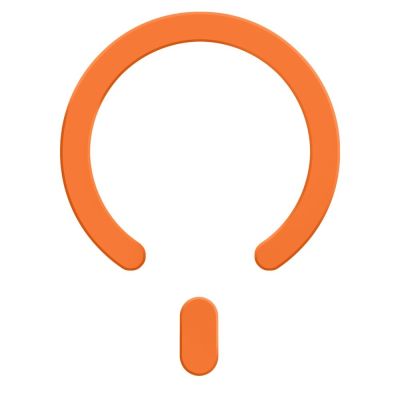 4. MagSafe Tech-Protect MMP-200 Magnetring für Handys – Orange
