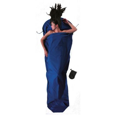 Cocoon MummyLiner Schlafsackinlett aus Baumwolle, Ultramarinblau