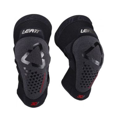 3. LEATT Knieschoner 3DF 5.0 Evo, Größe M, Schwarz