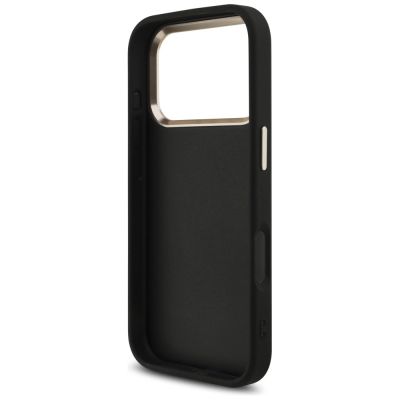 7. Guess 4G Big 4G Classic Logo Hülle für iPhone 17 Pro - Schwarz und Gold