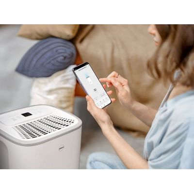 4. ELDOM LUFTENTFEUCHTER OP1131 LUXI WIFI KAPAZITÄT 2,3 L, 100 m³/h, 10 l/24 h (30 °C, 80 % relative Luftfeuchtigkeit)
