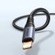 8. Joyroom Audio Transfer Series SY-A06 Mini-Klinkenstecker 3,5 mm / Lightning Kabel 1,2 m – schwarz