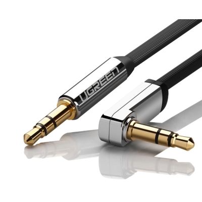 8. Ugreen AUX-Audiokabel 3,5 mm Miniklinke 0,5 m schwarz (AV119 10596)