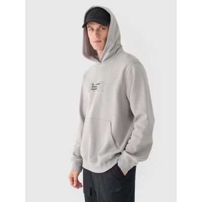 4. Herren Sweatshirt mit Kapuze, offen, 4F 4FRAW24TSWSM1816-25S