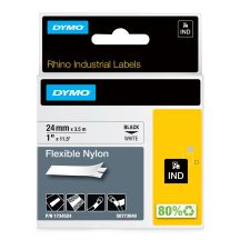 DYMO 24 mm flexibles Nylonband D1 Beschriftungsbänder