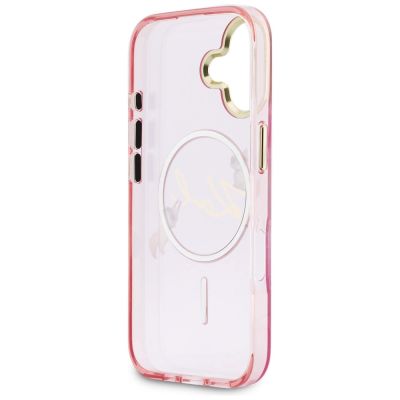 7. Karl Lagerfeld IML Choupettes Karl Script Logo MagSafe iPhone 17 Hülle - Pink