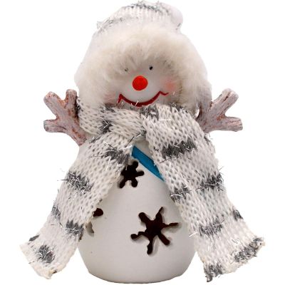 4. LED-Schneemannfigur 7x6x16cm