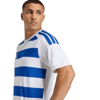6. Herren-Trikot adidas Hooped 26 Jersey weiß-blau KF3389