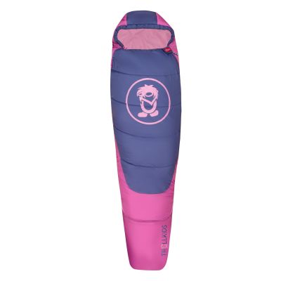 Schlafsack Trollkids Femund 3-in-1 malvenrosa/lila blau/Wildrose (695-242)