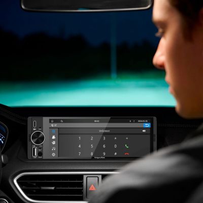 7. KRUGER&MATZ Autoradio KM2016 CarPlay/Android Auto 1DIN