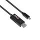 CLUB3D CAC-1557 USB-C DisplayPort 1.4 Kabel Schwarz
