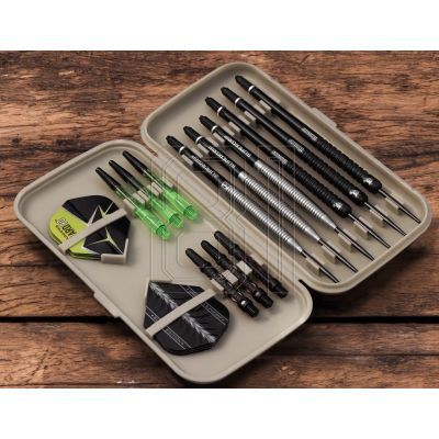 5. Harrows Slimcase 6 Stone Beige Dart-Etui