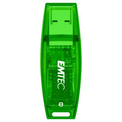 6. Emtec C410 Color Mix – Candy Jar 2.0 USB-Stick 8 GB USB Typ-A Blau, Grün, Lila, Rot, Gelb
