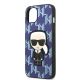 6. Karl Lagerfeld KLHCP13MPMNIKBL iPhone 13 6.1" Hardcase blau/blau Monogram Ikonik Patch