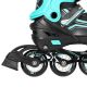 6. NILS Extreme NH18190 2-in-1 Rollschuhe, schwarz und blau, Größe S (29–33), mit austauschbarer Hockeykufe
