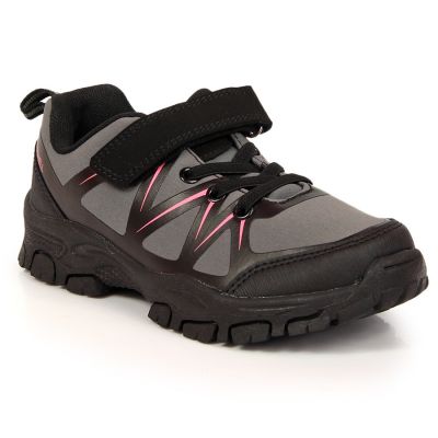 10. American Club Jr AM902A Wanderschuhe mit Klettverschluss, Grau 