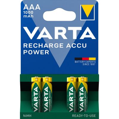 VARTA Ready2Use 5703301404 AAA wiederaufladbarer Akku (1000mAh ; Ni-MH)