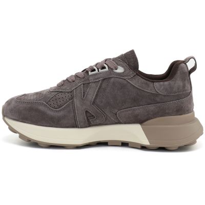 3. Braune Plateau-Sneaker aus Leder, Kobbo FIO27-67048