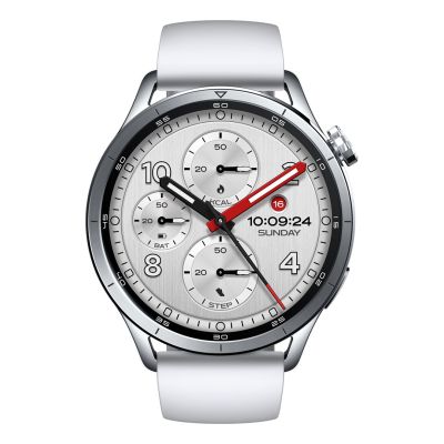 4. Xiaomi Watch S5 46 mm | Smartwatch | AMOLED | 1,48 Zoll | Wasserdicht | Silber