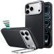 ESR Leder-Schutzhülle mit Ständer und MagSafe-Funktion für iPhone 18 Pro Max / 17 Pro Max – Schwarz