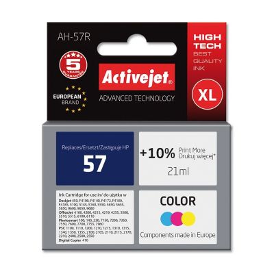 Activejet AH-57R Tinte (ersetzt HP 57 C6657AE; Premium; 21 ml; Farbe)